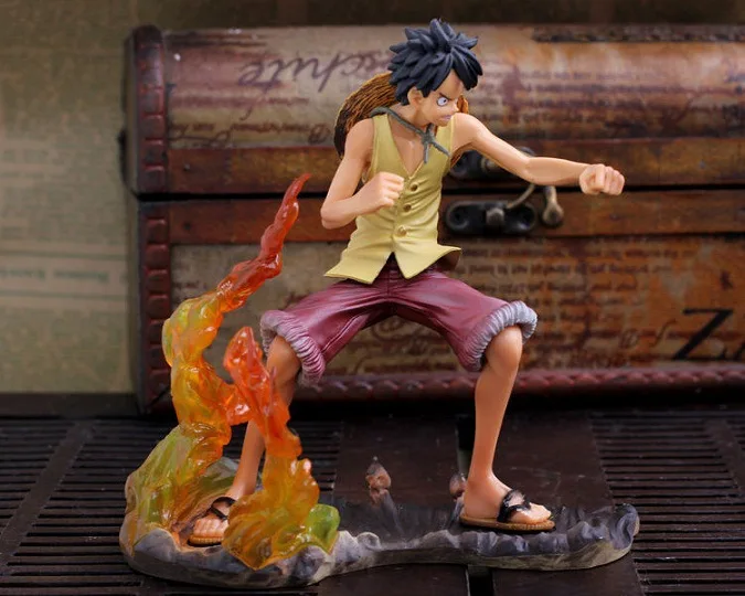 Аниме One Piece 14 см 2 шт./комплект года позже Luffy VS Ace ПВХ экшн-Фигурки игрушки куклы -