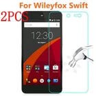 Оригинальное закаленное стекло с полной проклейкой для Wileyfox Swift, 2 шт., защитная пленка для экрана, Защитное стекло для Wileyfox Swift 5,0 дюйма