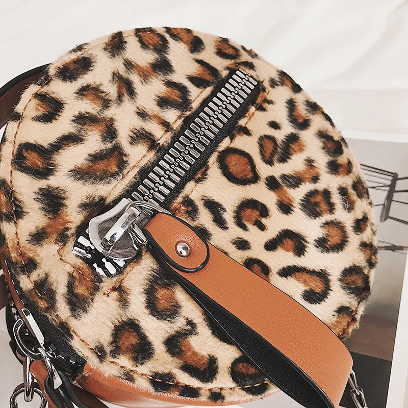 Women Leather Leopard Handbags 2018 High Quality Chains Lock Shoulder Messenger Crossbody Bag Sac A Main Bolsas Feminina | Багаж и сумки