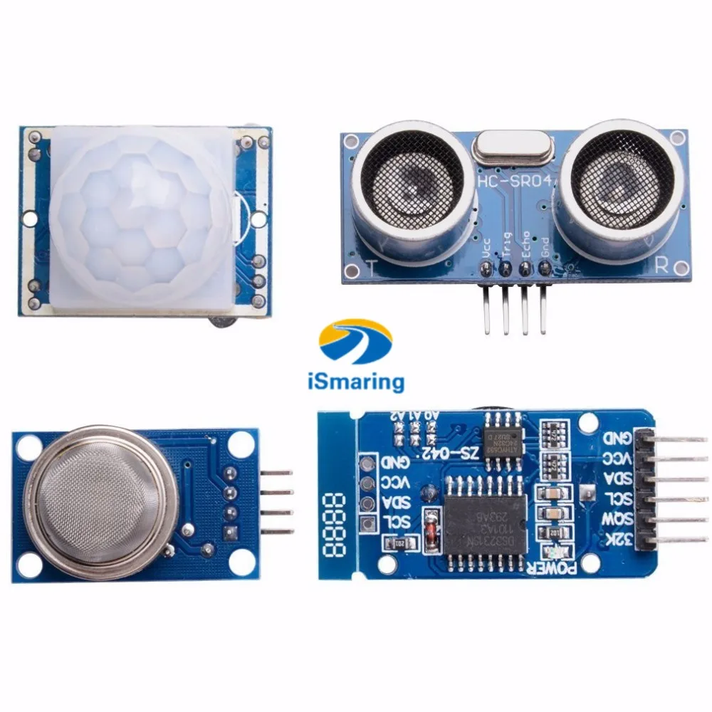 Official iSmaring 16pcs/lot Raspberry Pi 3&ampRaspberry 2 Model B the sensor module package 16 kinds of | Игрушки и хобби