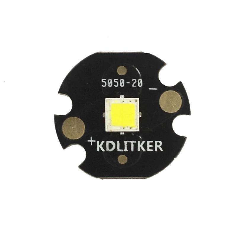 Cree XHP50.2(De-domed) Белый 6500K светодиодный излучатель с KDLITKER DTP медь MCPCB-1 шт