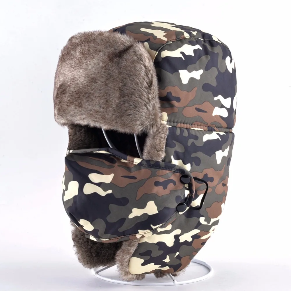 TQMSMY камуфляжные русские шапки для мужчин зимняя шапка-бомбер женская шапка
