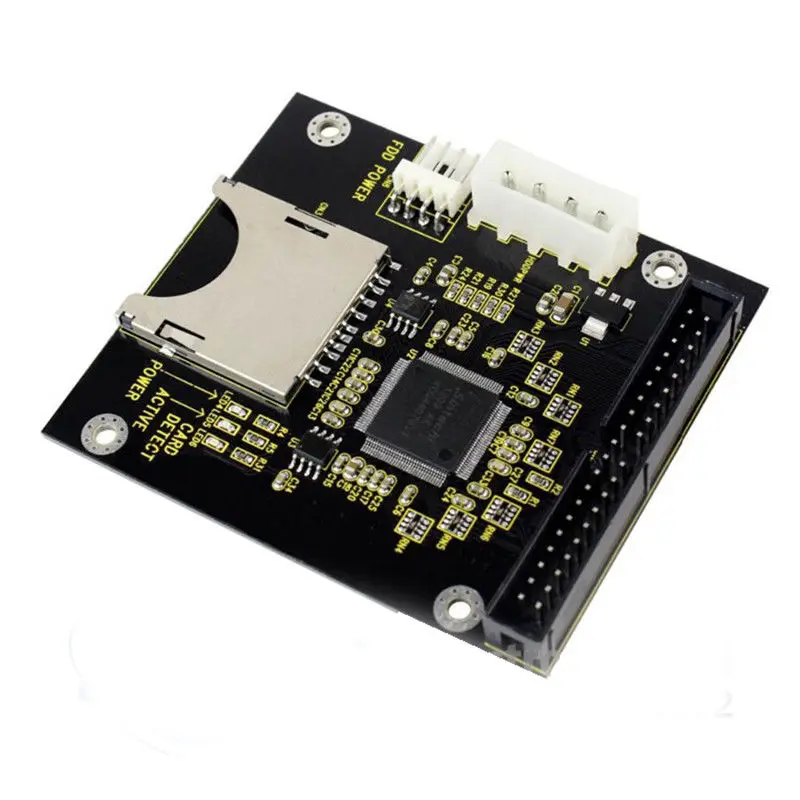 Zeadow цифровой SD Карта памяти SDHC карты до 3 5 дюймов 40 Pin типа папа IDE/SATA кабель для
