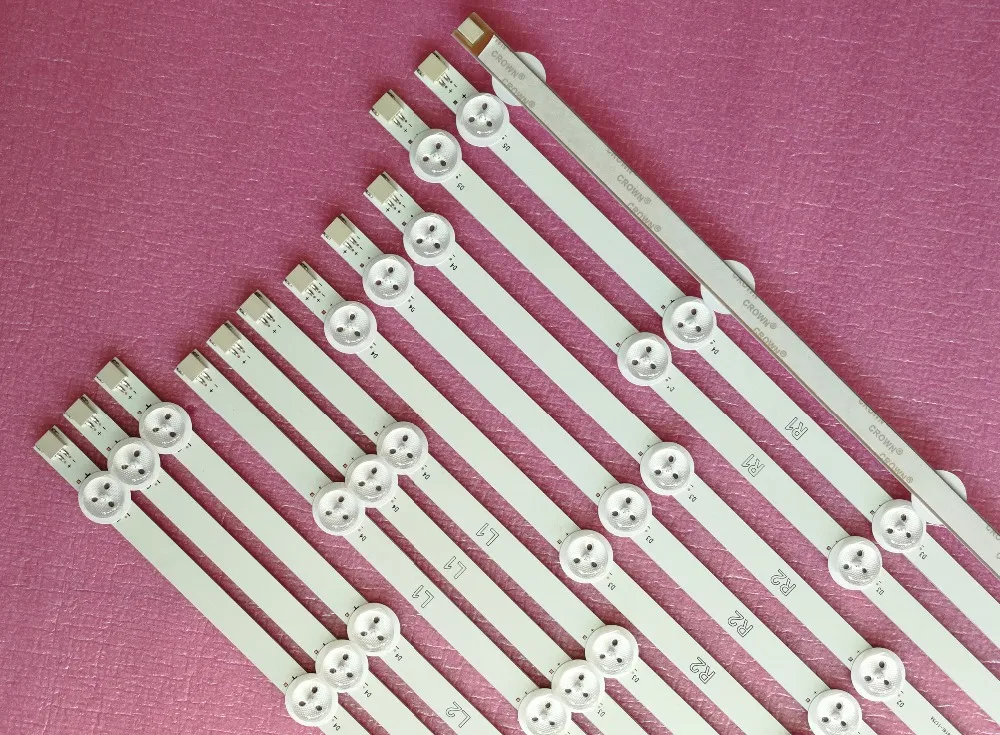 12 шт./компл. Замена светодиодной ленты для LG 47 &quotROW2.1 Rev 0 7 6916L 1174A 1175A 1176A 1177A|Адаптеры