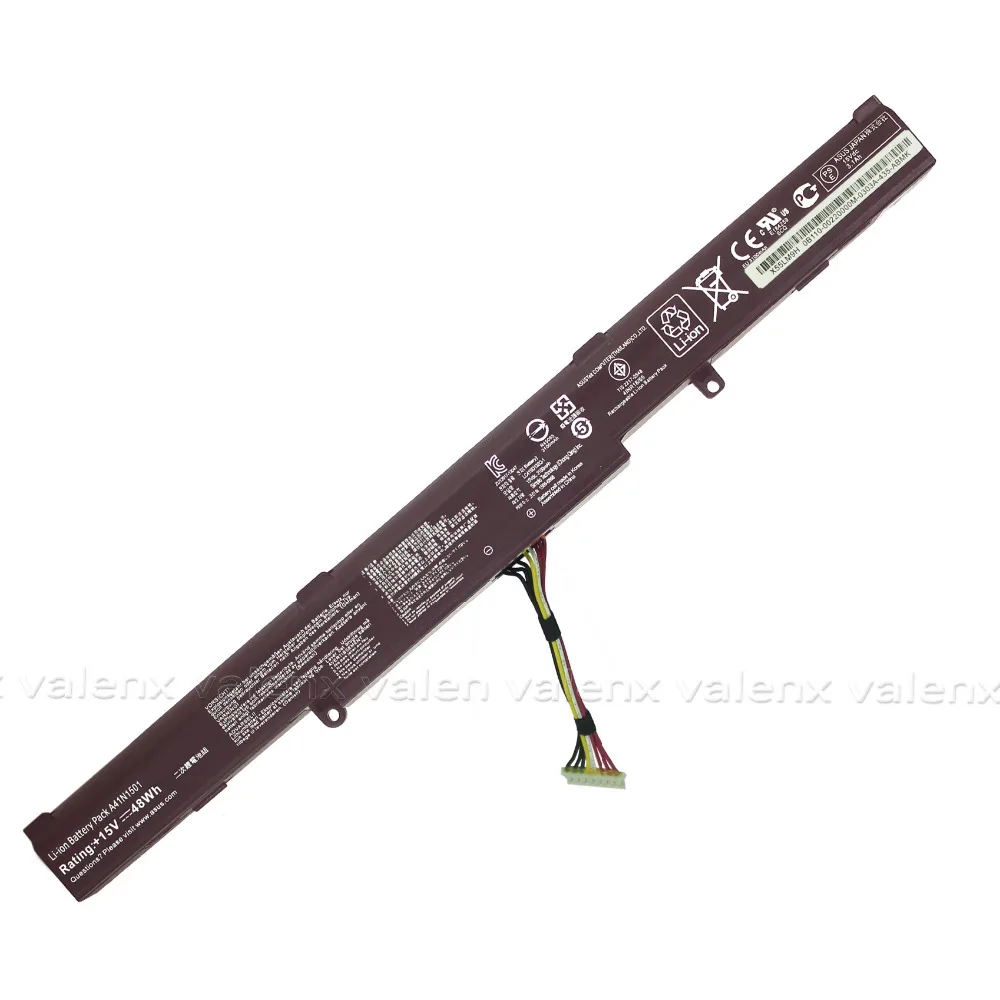 Аккумулятор для ноутбука ASUS GL752JW A41N1501 GL752 GL752VL GL752VW N552 N552V N552VW N752 N752V N752VW|laptop battery|battery