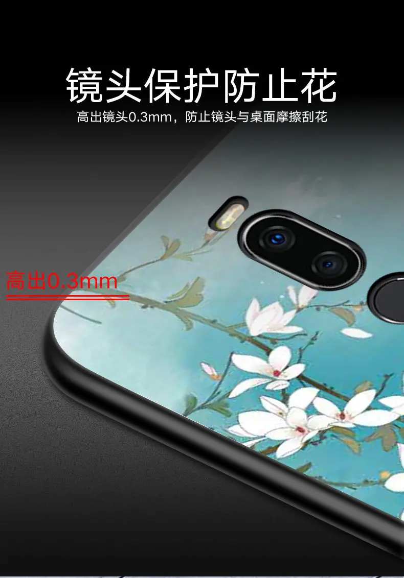 Чехол для Meizu X8, 22 цвета, популярный HD узор, ТПУ, мягкий силиконовый чехол, чехол для Meizu X8, чехол с кольцом brack# VA Funds