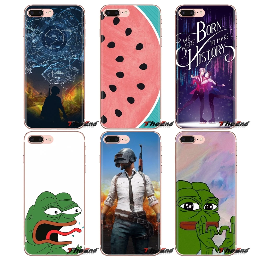 Soft TPU Cover For LG Spirit Motorola Moto X4 E4 E5 G5 G5S G6 Z Z2 Z3 G2 G3 C Play Plus Mini Yuri On Ice The Frog Meme Pepe PUBG |