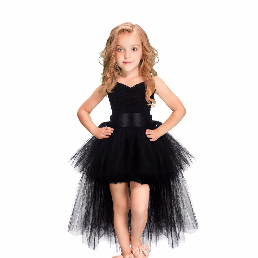 Tutu Dress Baby Girls Boys Prom Strap New 2019 White Black Pink Flower Handmade Princess Fluffy Soft Mesh Tulle | Детская одежда и