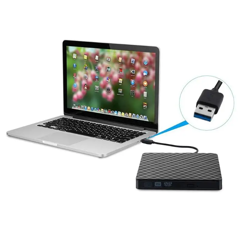 USB 3 0 внешний DVD записывающее устройство RW оптический привод CD/DVD ROM плеер для Loptop