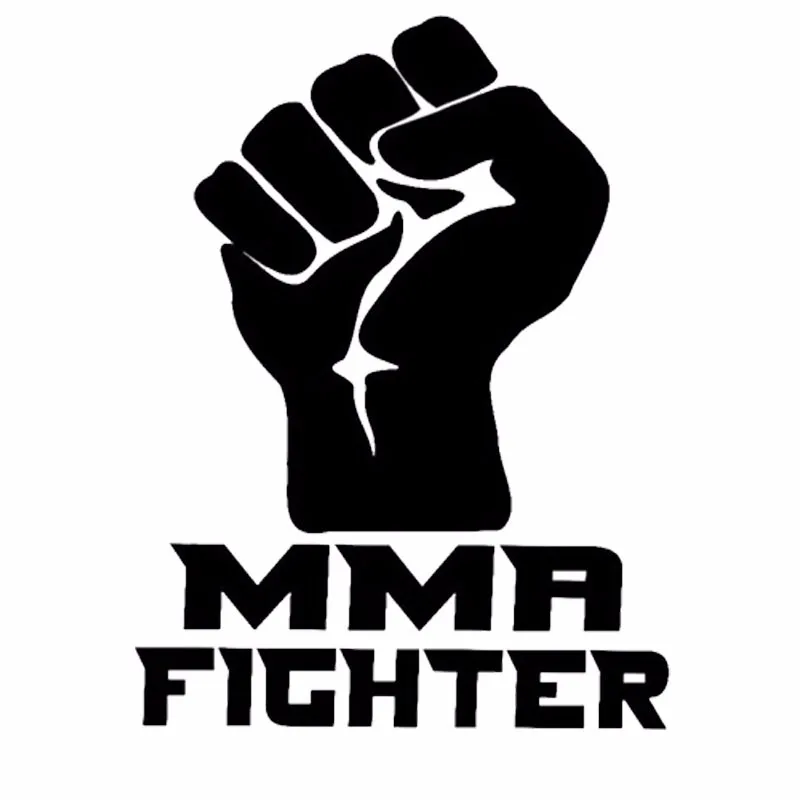 1 шт. боец MMA смешная наклейка на машину мотоцикл автомобиль аксессуары Винил