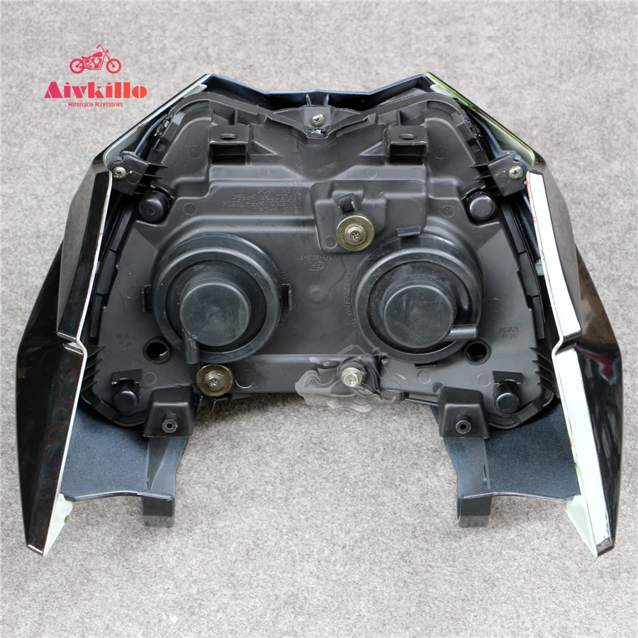 Фары HID Blue Angel Eyes кронштейн для фары верхний хомут обтекатель Кавасаки Z250 13-14-15-16-17