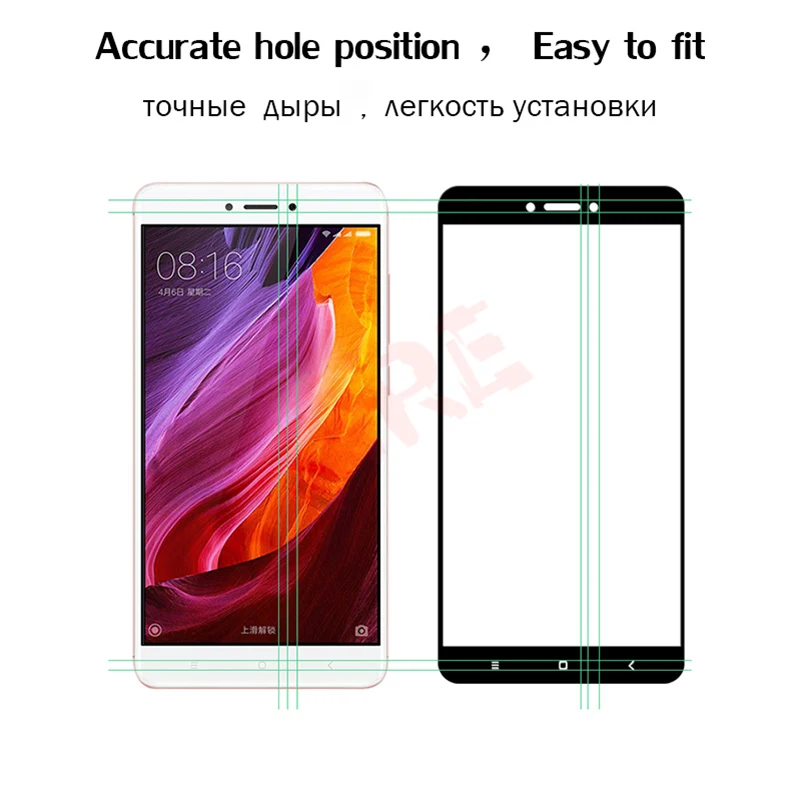 5D полное покрытие экрана закаленное стекло для Xiaomi Redmi 5 Plus 5A Защита 4X 4A Note 4