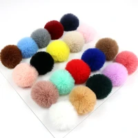 50pcslot 6cm faux rabbit fur pompoms fur balls for hat cap winter fur pom poms