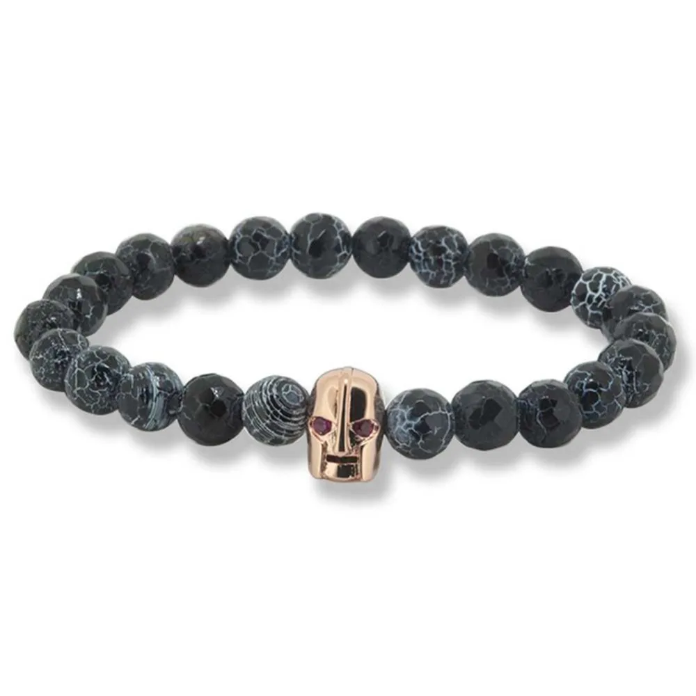 Мужские ювелирные изделия золотой Спартанский военный шлем очаровательный