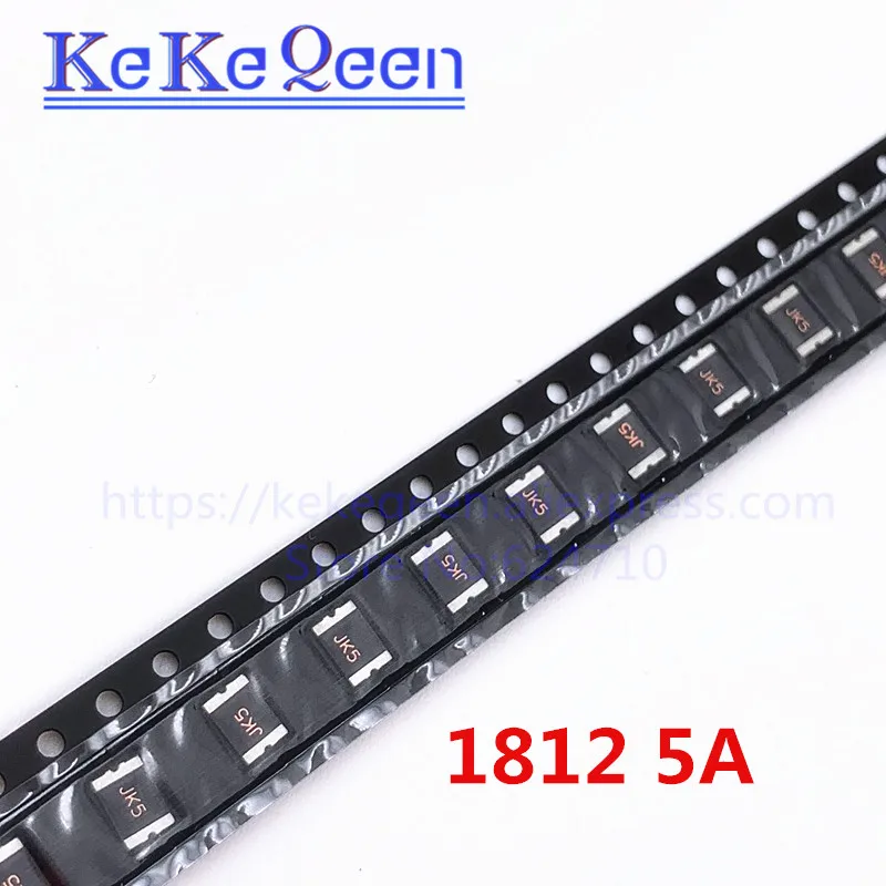 100 шт. сбрасываемые предохранители PTC 1812 5A 5000MA 8V 18V 24V 48V 60V SMT SMD PPTC | Обустройство