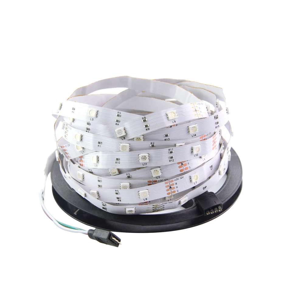 Светодиодная лента 5050 RGB 5 м 30 светодисветодиодный s/M 12 В постоянного тока