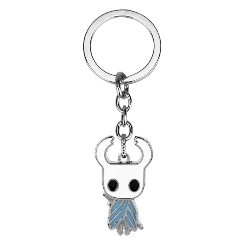 keychain Игровые аксессуары полый рыцарь герой брелок мультфильм подвесной брелок Мужская Женская Ручная работа брелок - Цвет: keychain