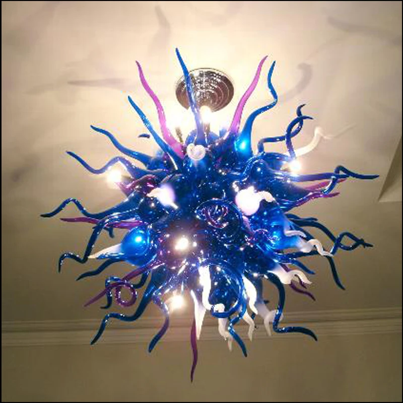 Новейший дизайн ручной выдувного стекла Chihuly стиль Висячие светодиодные