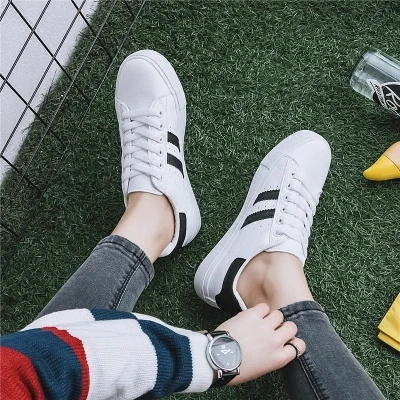 2018 spring new base wild white shoes student | Обувь
