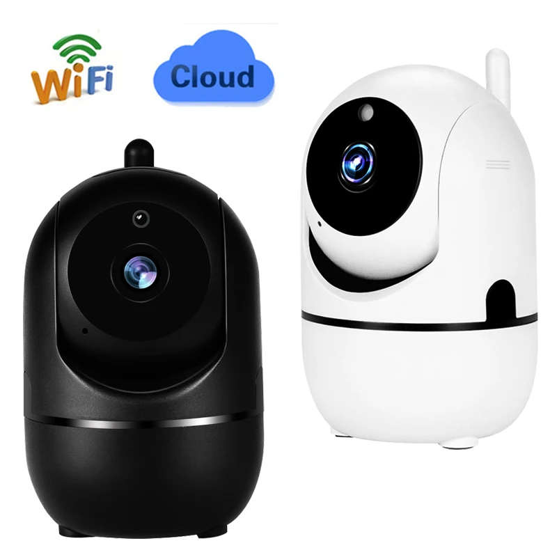 1080P Беспроводная IP камера, облачная Wifi камера, Умная автоматическая камера слежения, безопасность человека дома, CCTV сеть видеонаблюдения
