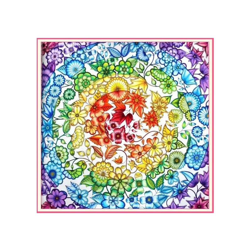 Новое поступление снятие стресса для взрослых рисование книга рисования 24