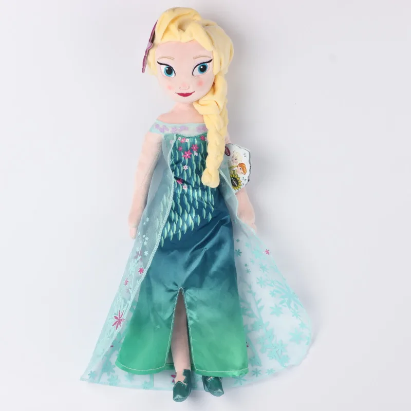 Disney Frozen 2 40 см 50 см Эльза Анна плюшевые игрушки кукла принцесса Анна плюшевая Эльза плюшевые игрушки мягкие игрушки Brinquedos Для детей - Цвет: Elsa