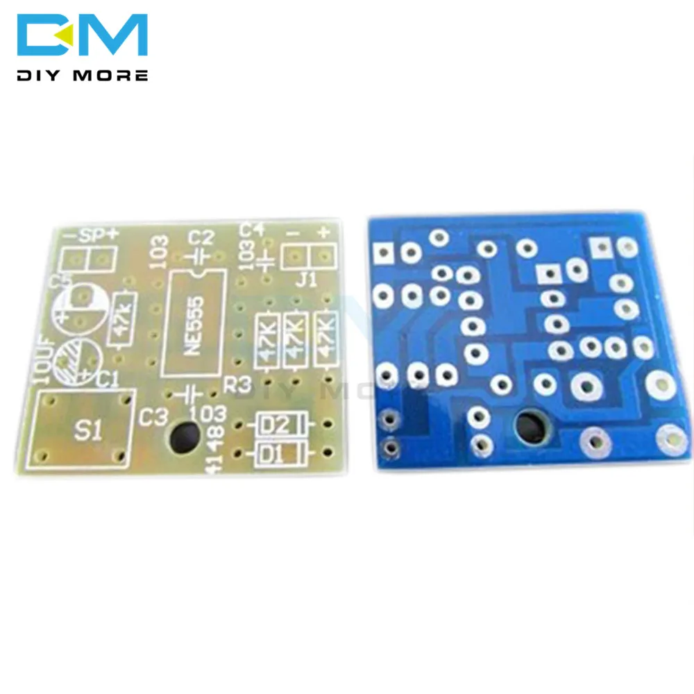 Совершенный дверной звонок набор электронных DIY Kit производство дверной звонок DIY Kit NE555 чип Топ люкс