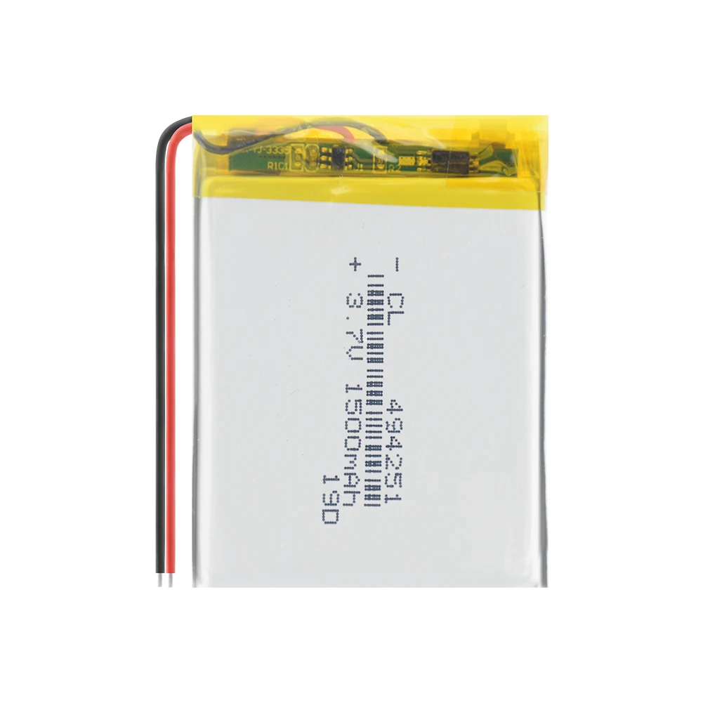 1/2/4 шт Новый 494251 1500mAh литий ионный полимерный аккумулятор 3 7 V Lipo батареи для DVR GPS MP3