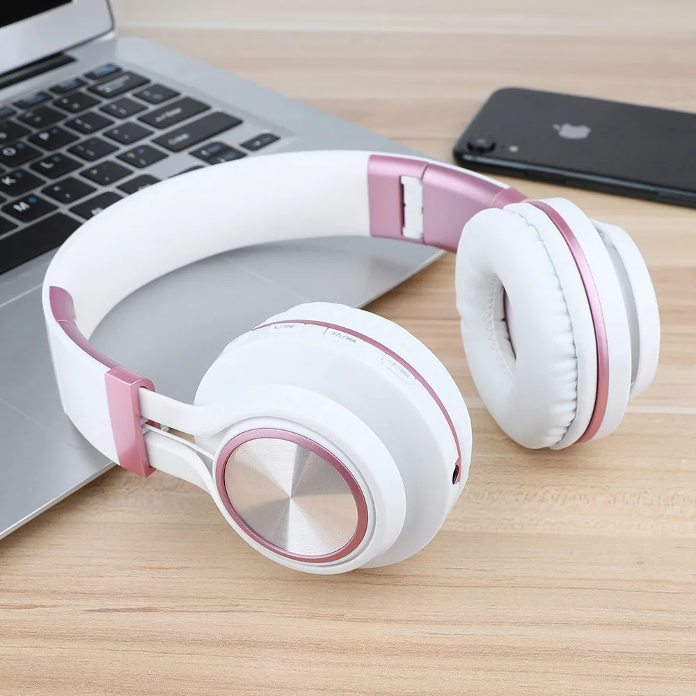Bluetooth наушники вкладыши складные со встроенным микрофоном и поддержкой 4