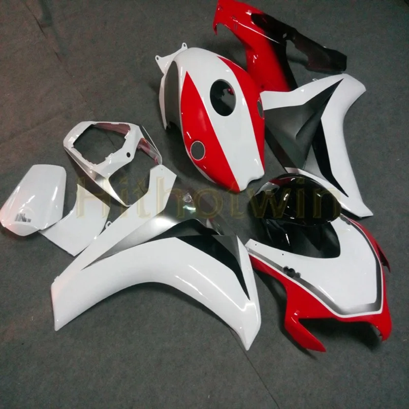 O Пользовательские Обтекатели мотоцикла для HONDA CBR1000RR 2008 2009 2010 2011 мотор панели+ Botls+ литьевая форма серебристо-серый - Цвет: O