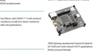 aris synergy s7 microcontroller ideal for iot development board
