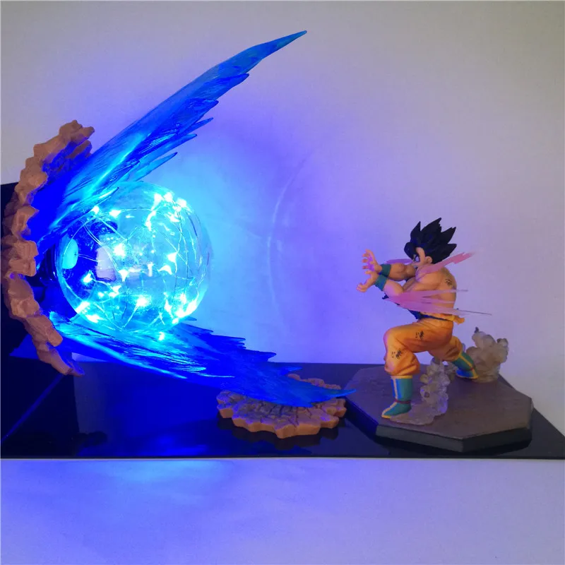 Dragon Ball Z Super Goku Vegeta Gogeta лампа с экшн-фигурками Ultra Instinct DIY аниме модель для спальни декоративный ночной Светильник подарки