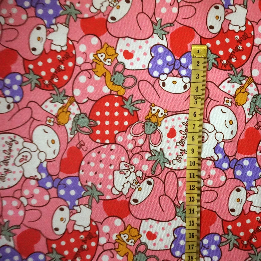 90 * 145 CM Patchwork Woven Canvas Lovely Cartoon Japan Mermaid for Children Home Textile School Bag PILLOW HANDBAG Sewing | Дом и сад