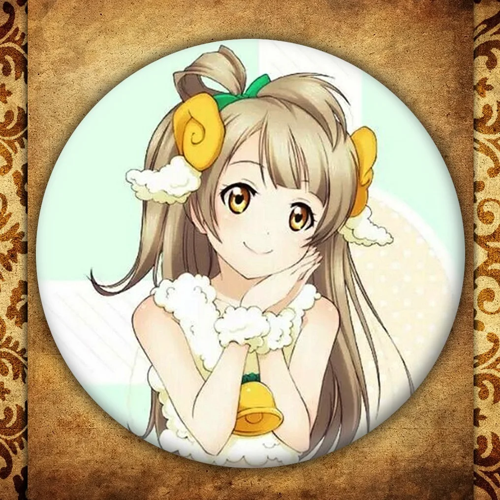 Японское аниме Lovelive Schoolidolproject бейдж с дисплеем модные Мультяшные Любовь Живая