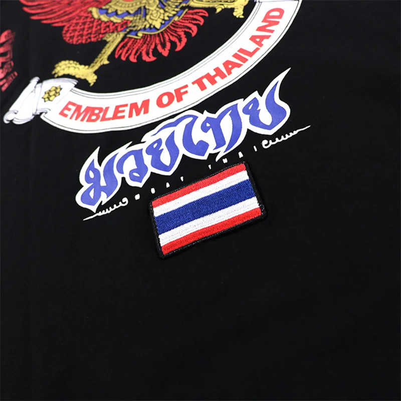 Новинка 2019 VSZAP брендовая хлопковая Санда с коротким рукавом ММА тренировочная