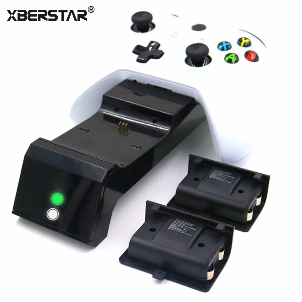 Беспроводной контроллер XBERSTAR 3 в 1 зарядная док станция для Xbox One X/Xbox S/Xbox Elite