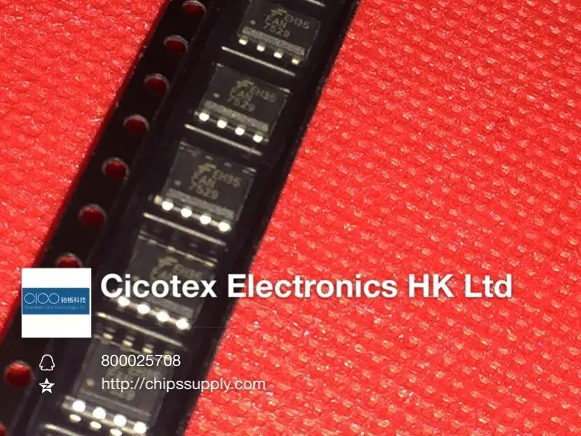 5 шт./лот FAN7529MX SOP8 IC PFC CTRLR CRM/переход 8SOP