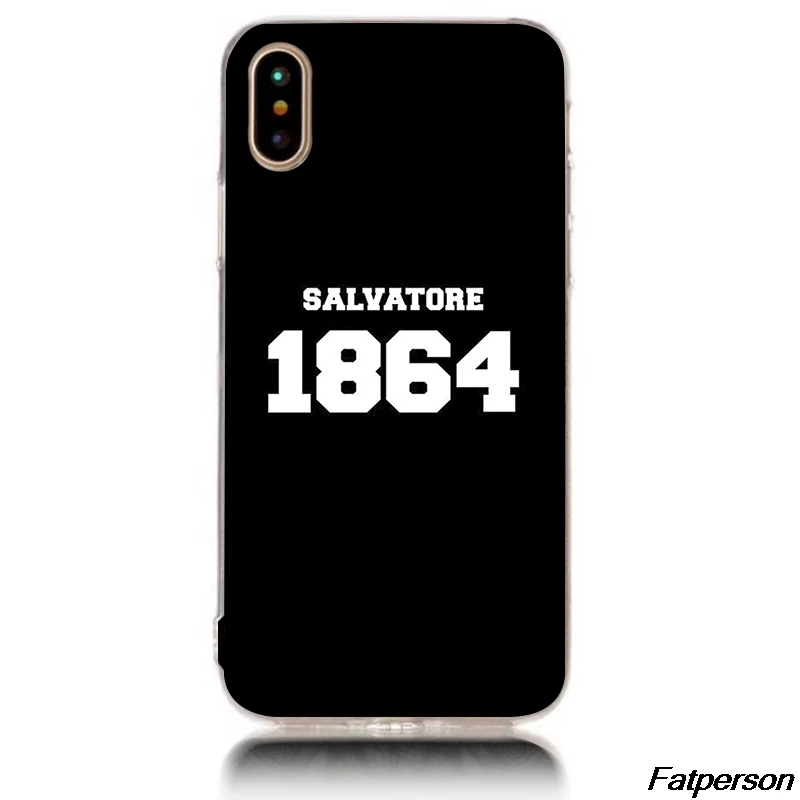 Жесткий прозрачный чехол с дневниками вампира для Apple iPhone 7 7plus X 8 8plus 6splus 6s 6plus 6 5 5s 5c