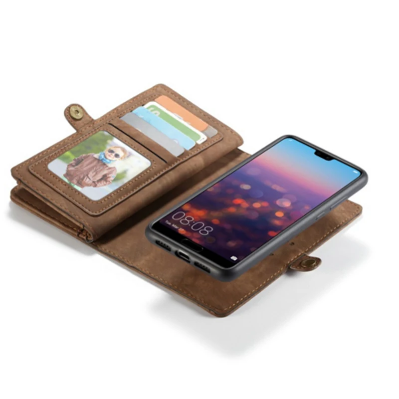 Роскошный кожаный флип-чехол для Hawei mate20 p30 p20 pro lite Funda Etui защитный кошелек чехол