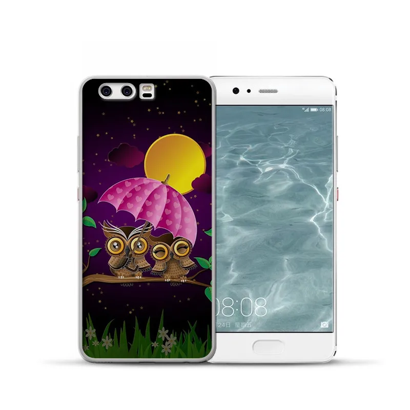 1521 Роскошные кошка мультфильм сова для Huawei Mate 9 10 20 P8 P9 P10 P20 P30 P Smart Lite Plus Pro чехол для телефона чехол Чехол-футляр - Цвет: 1521