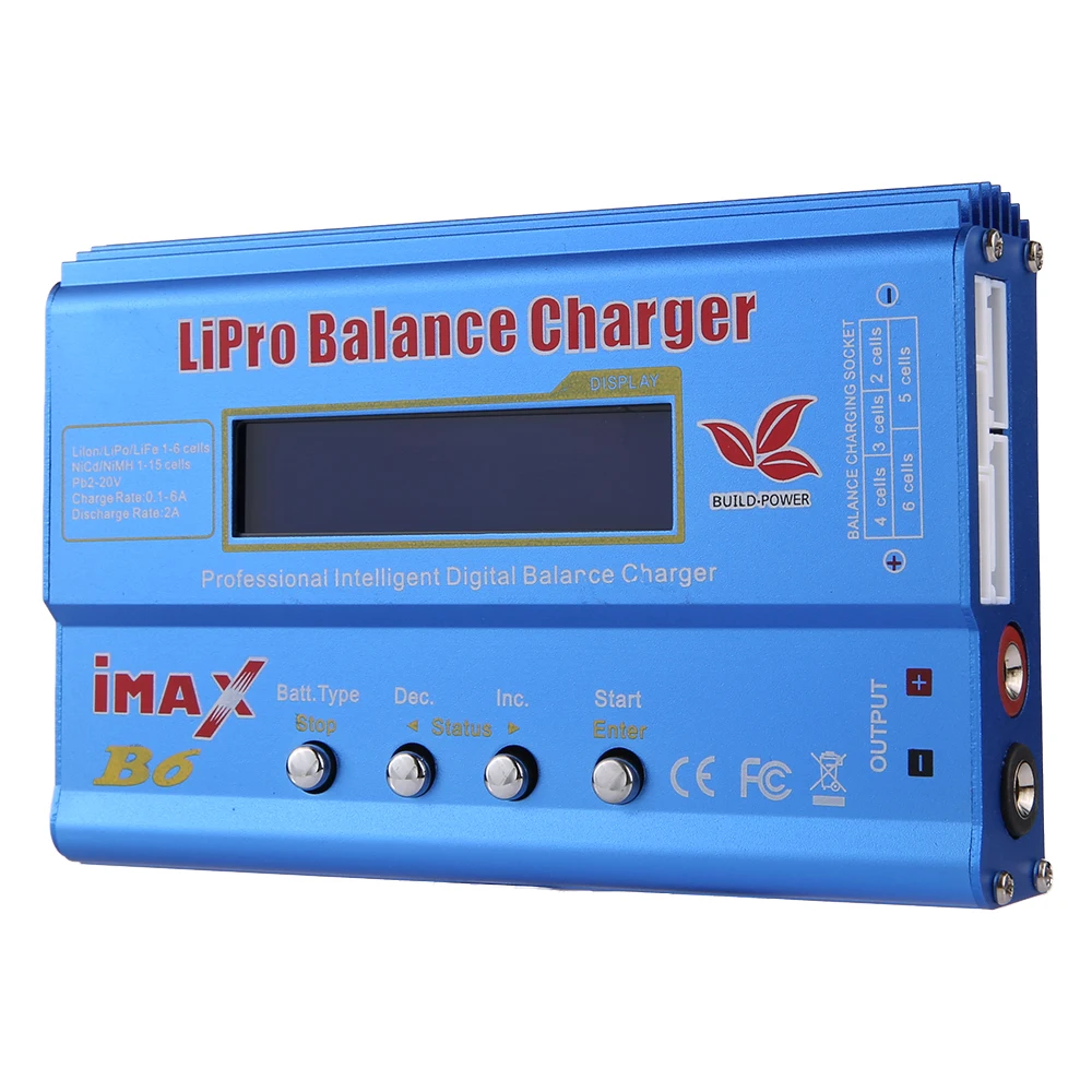 100% Фирменная Новинка iMAX B6 Lipro NiMh литий-ионный Ni-Cd RC Батарея баланс цифровой