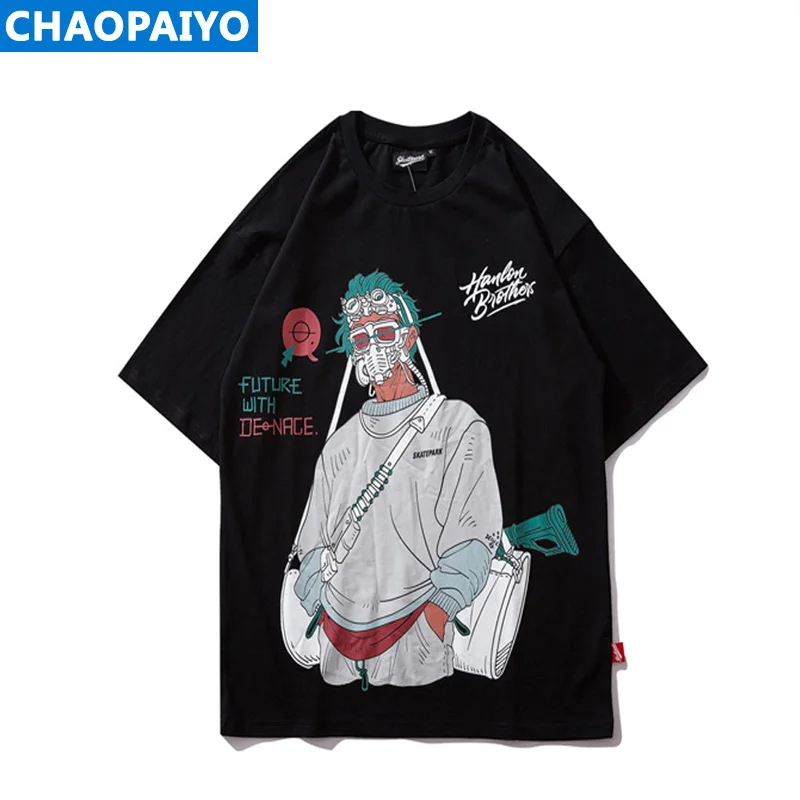 CHAOPAIYO/Летняя модная мужская одежда с короткими рукавами и рисунком из