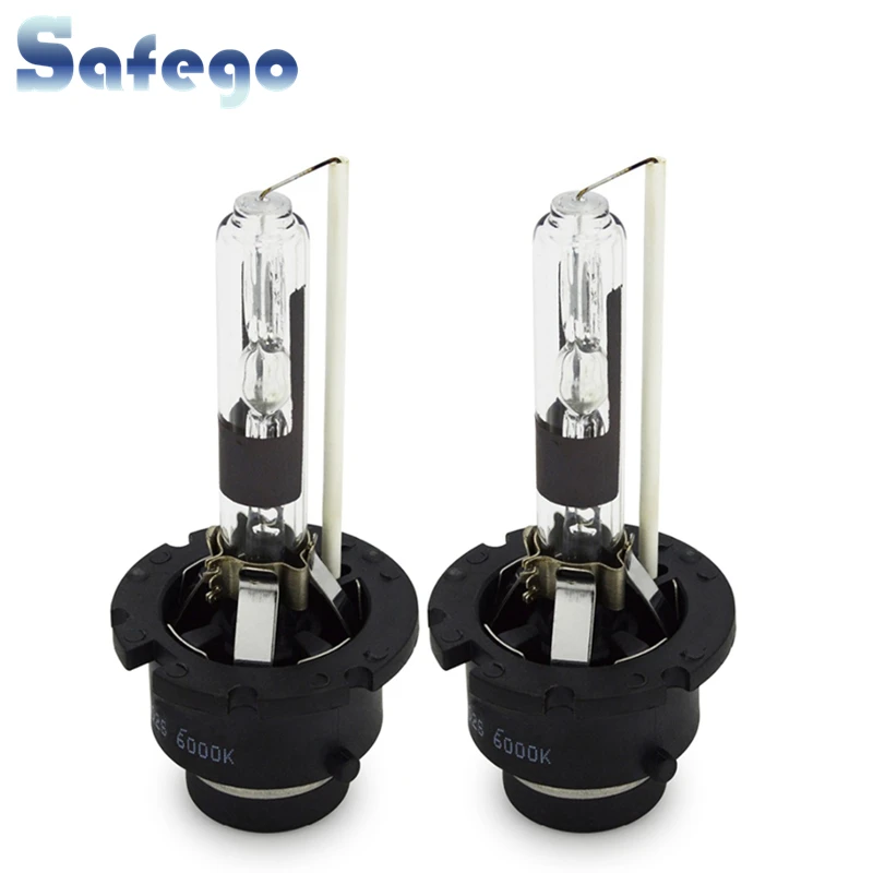 Ксеноновые лампы Safego Xenon D2R 35 Вт HID 4300K 6000K 8000K металлический держатель