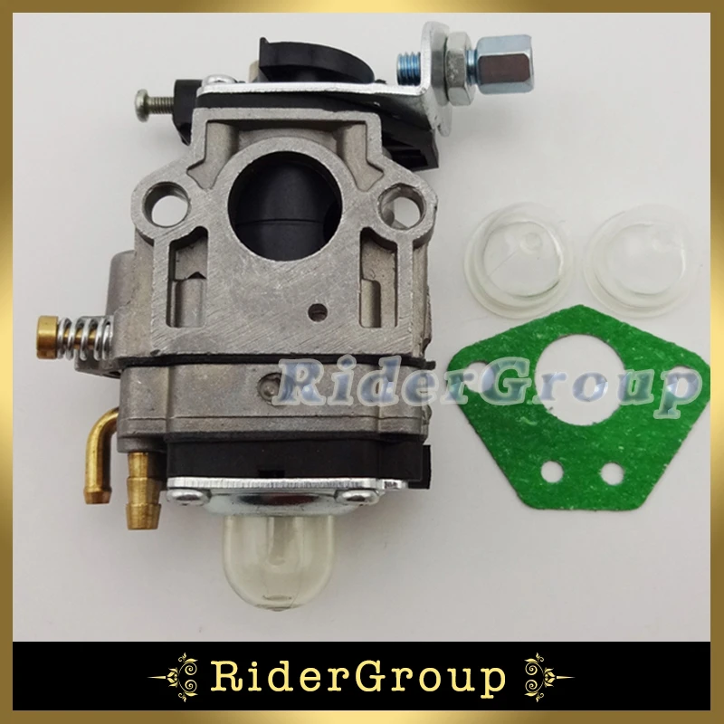 Карбюратор карбюратора двигателя 43cc 49cc для Motovox MVS10 Carb FS529 FS509 X1 X3 Super Minimoto |