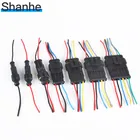 Автоматический проводной соединитель, 1, 2, 3, 4, 5, 6 каналов, 1P, 2P, 3P, 4P, 5P, автоматический разъем, водонепроницаемый Электрический разъем с кабелем