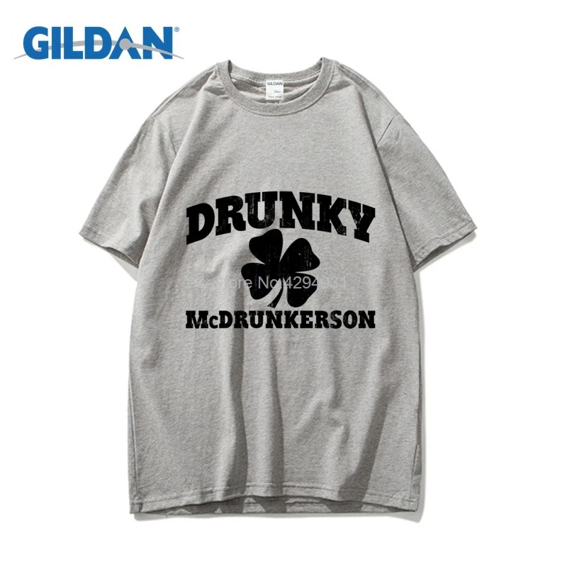 Drunky Mcdrunkerson Джерси 2018 Костюмы футболки с Цвет Интернет-магазины | Мужская одежда