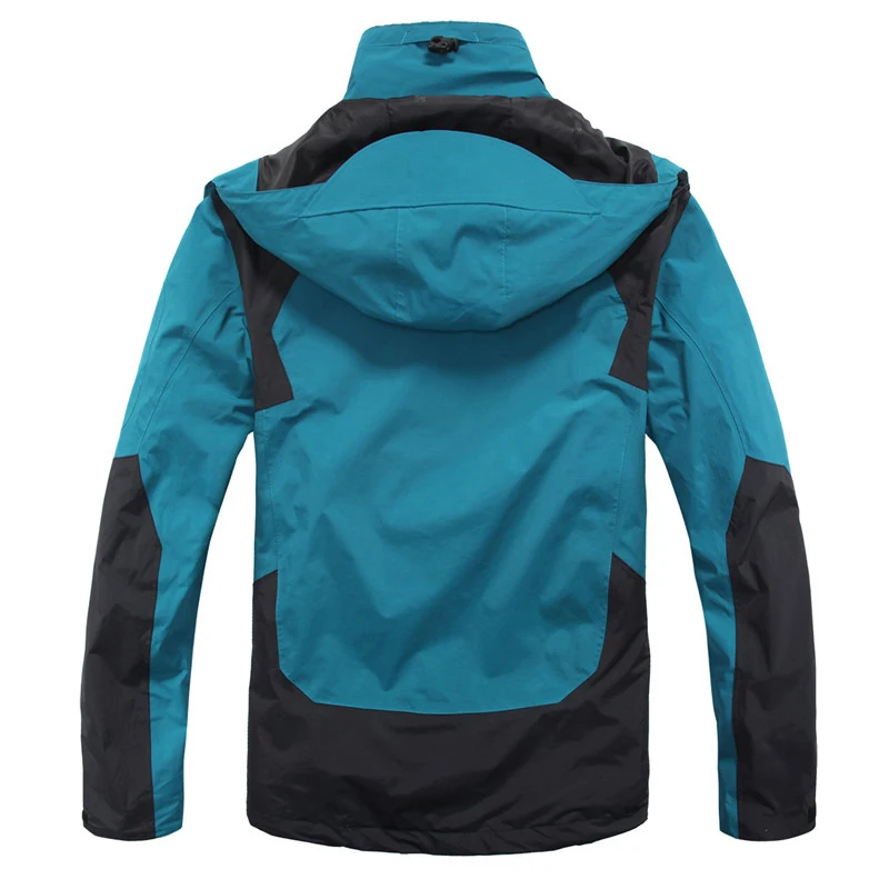 Мужская зимняя куртка с флисовой подкладкой водонепроницаемая|hiking jackets|fleece