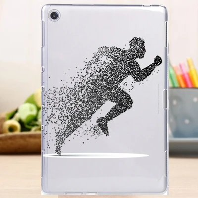 Новинка, мягкий ТПУ чехол с принтом для huawei MediaPad M5 lite, 10,1 дюймов, силиконовый чехол для телефона huawei MediaPad T5 10 10,1 - Цвет: k24