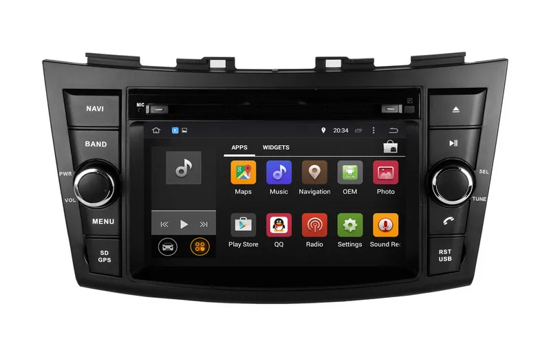Android 8 0 автомобильный DVD плеер для Suzuki Swift 2011 2012 2013 с GPS навигацией Радио BT USB WIFI