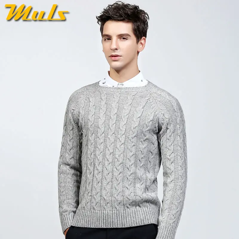 Свитер мужской шерстяной с круглым вырезом на осень/зиму|sweater turtleneck|sweater holdersweater